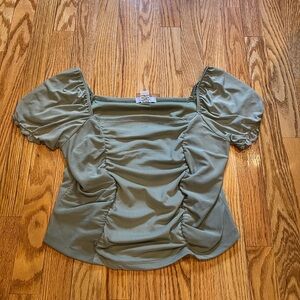 Green top! Size large.